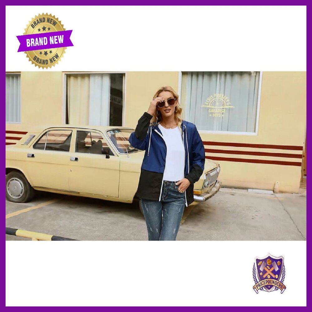 Lightweight Waterproof Packable Rain Jacket Hoode… - image 7